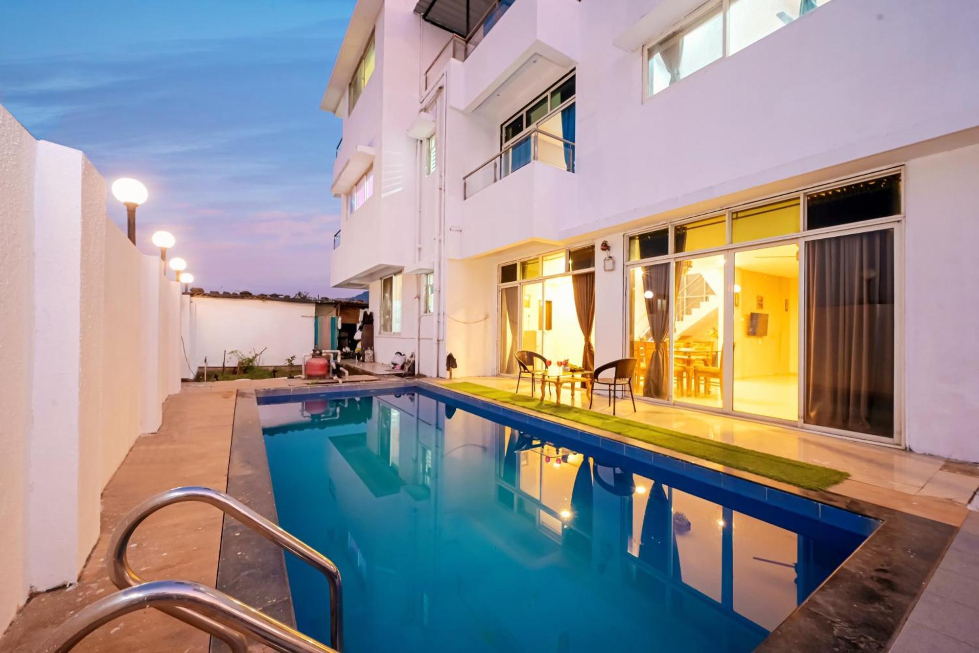 Ll Empyrean Stays II 6Bhk Big Daddy Villa II Private Pool II Ac II View Ll Lonavala Buitenkant foto